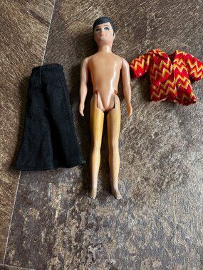 Topper Dawn Gary boy doll wearing original clothes